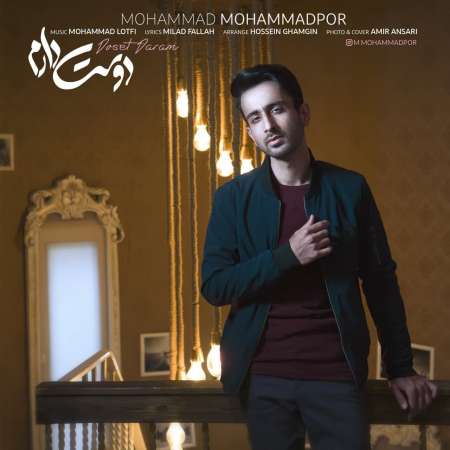 دانلود آهنگ محمد محمدپور بنام دوست دارم